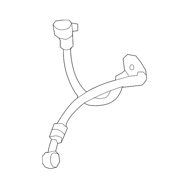 Genuine Acura 01465-TR7-A03 Brake Hose Genuine Acura 01465-TR7-A03 Brake Hose